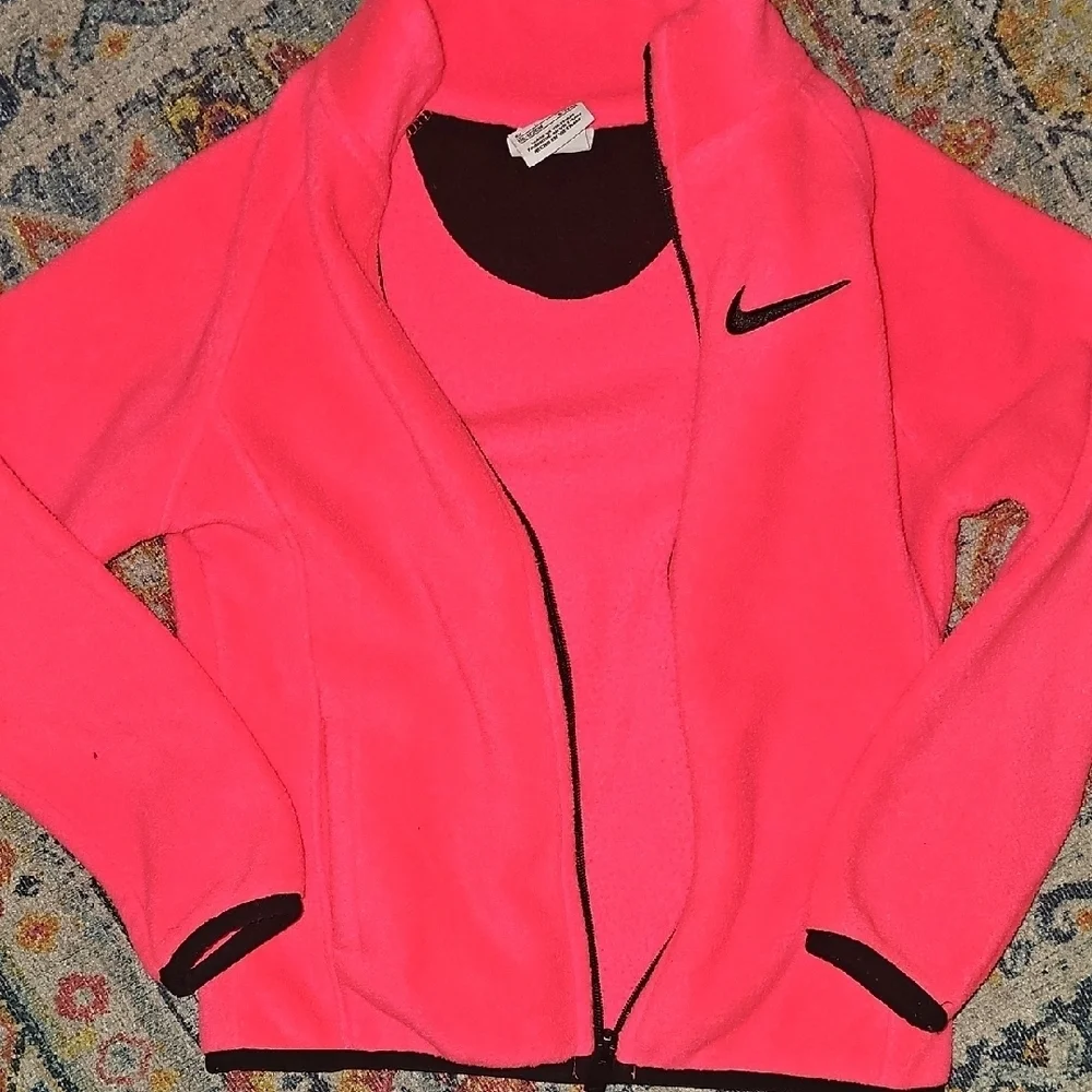 Nike Kids Pink Fleece Jacket